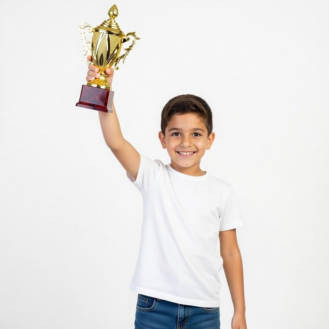 Competition Golden Plastic Award Trophy Cup for Kids - Fun Learning Store