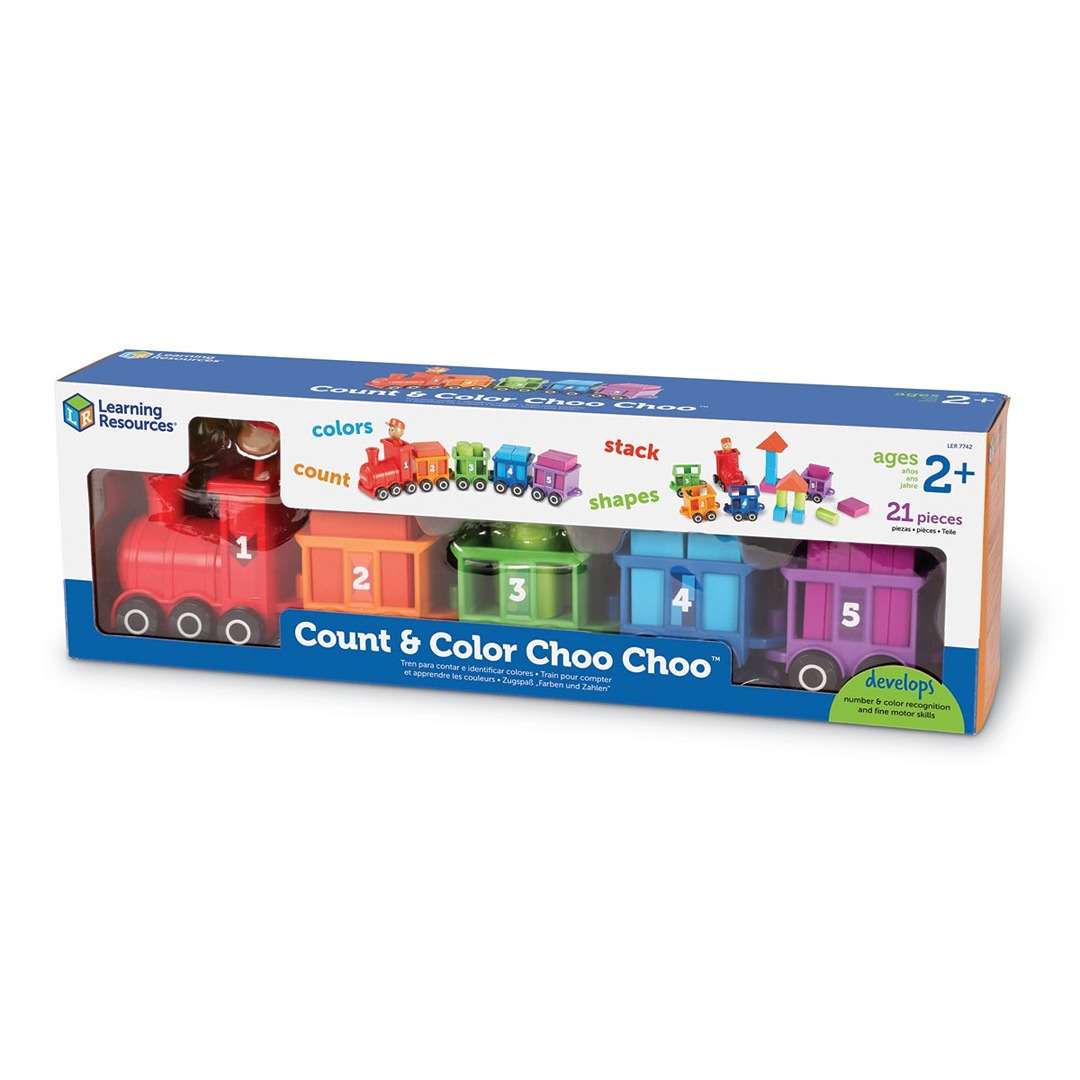 Count & Colour Choo Choo Train Set: All Aboard for a Journey of Learning and Fun! - Fun Learning Store