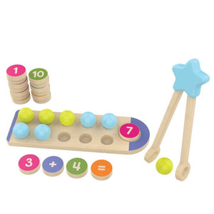 Count & Match Wooden Set – Fun Hands-On Learning for Early Math Skills - Fun Learning Store