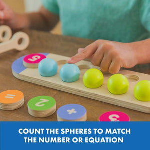Count & Match Wooden Set – Fun Hands-On Learning for Early Math Skills - Fun Learning Store