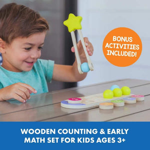 Count & Match Wooden Set – Fun Hands-On Learning for Early Math Skills - Fun Learning Store