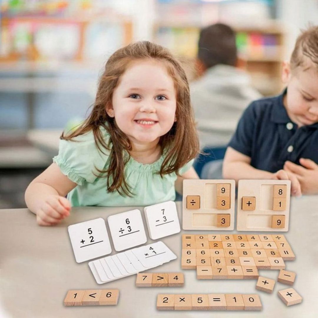 Count Plate – Fun Wooden Math Learning Toy for Kids (Ages 3–6) 🧮 - Fun Learning Store
