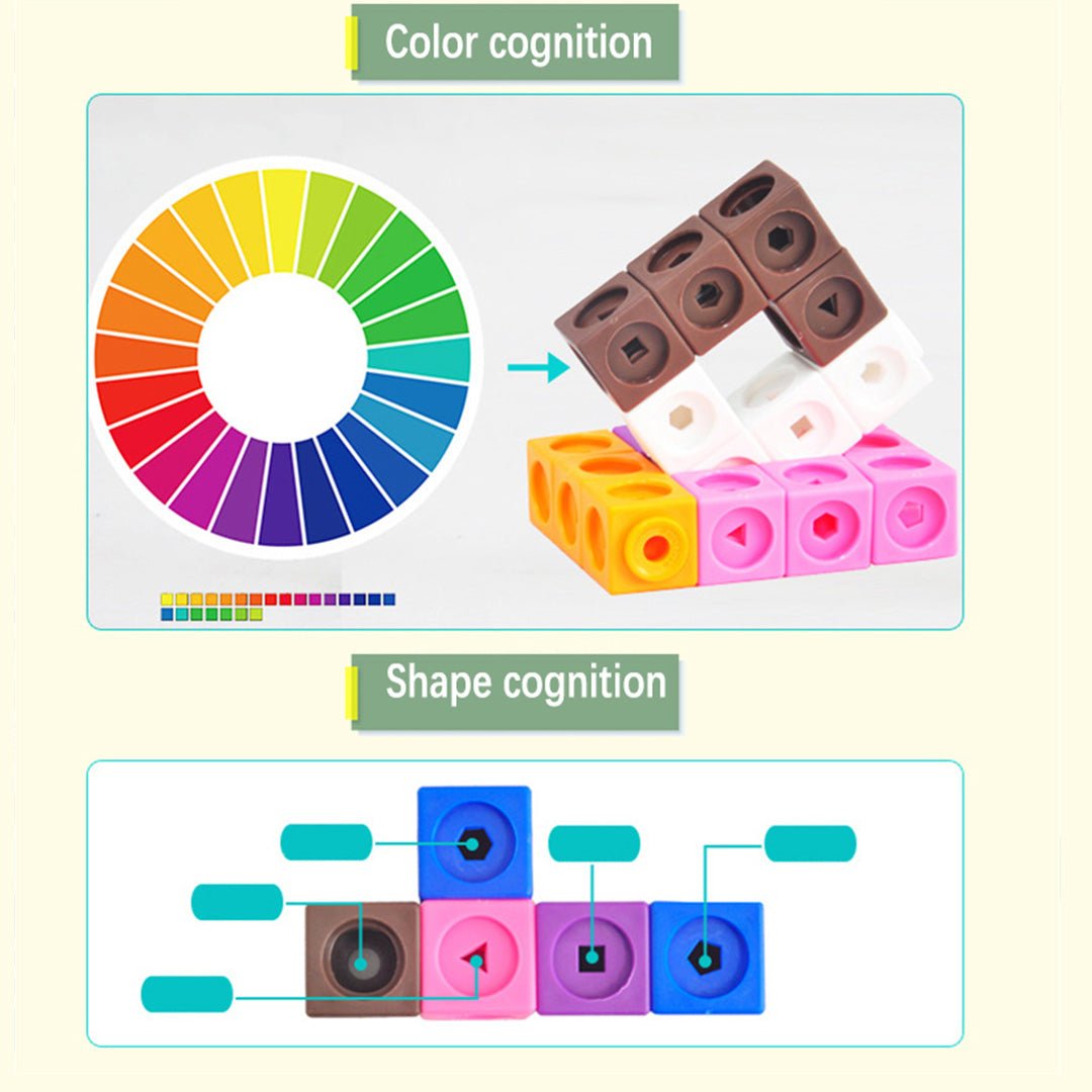 Counting Cubes with Shape Recognition – Fun Learning Tool for Kids - Fun Learning Store