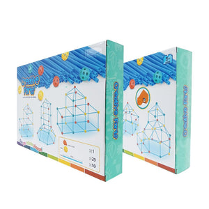 Creative Forts | Fun Builder Kit – Creative Construction Toy for Boys & Girls 88 Pcs - Fun Learning Store