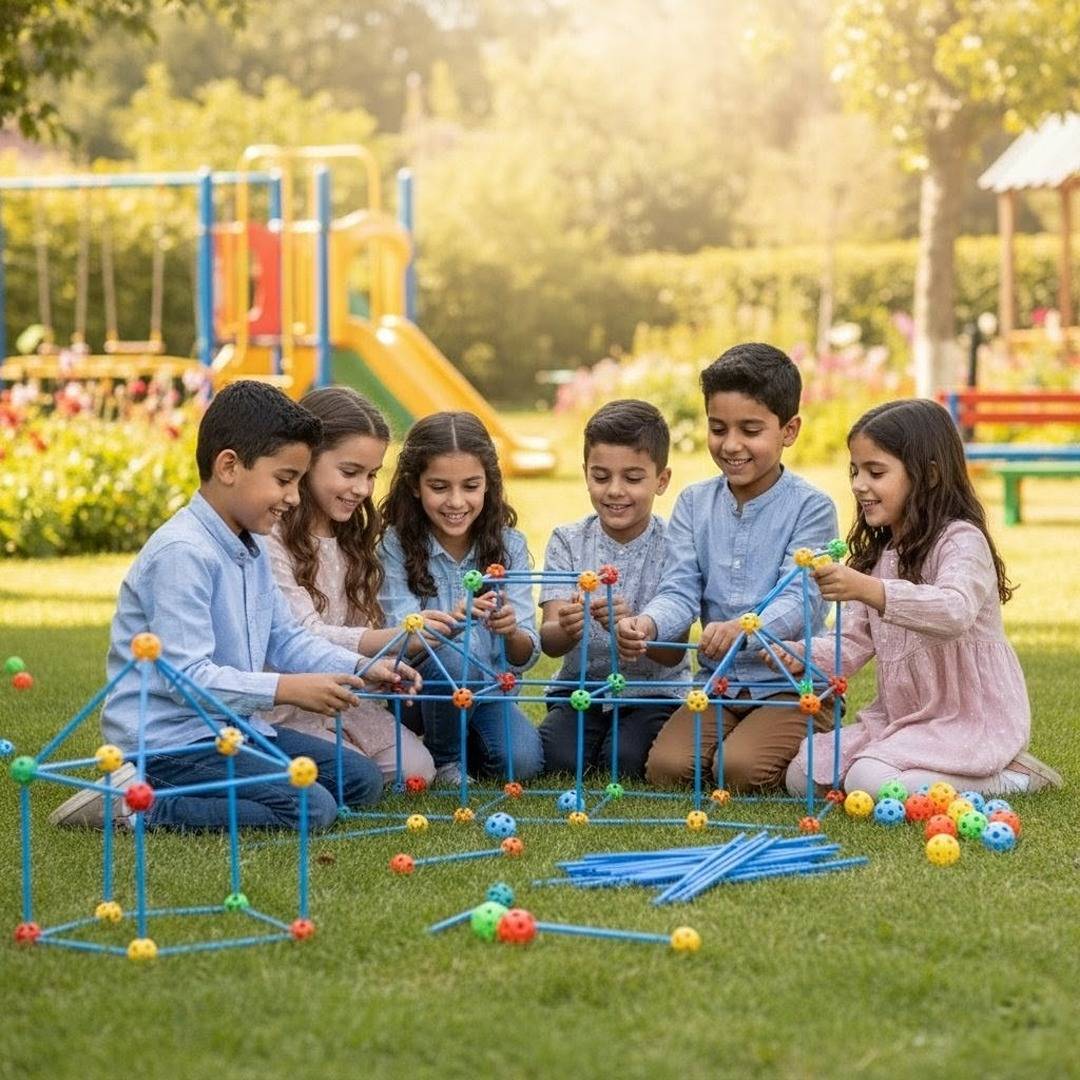 Creative Forts | Fun Builder Kit – Creative Construction Toy for Boys & Girls 88 Pcs - Fun Learning Store