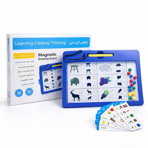Creative Thinking Education Set: Magnetic Drawing Board for Kids - Fun Learning Store