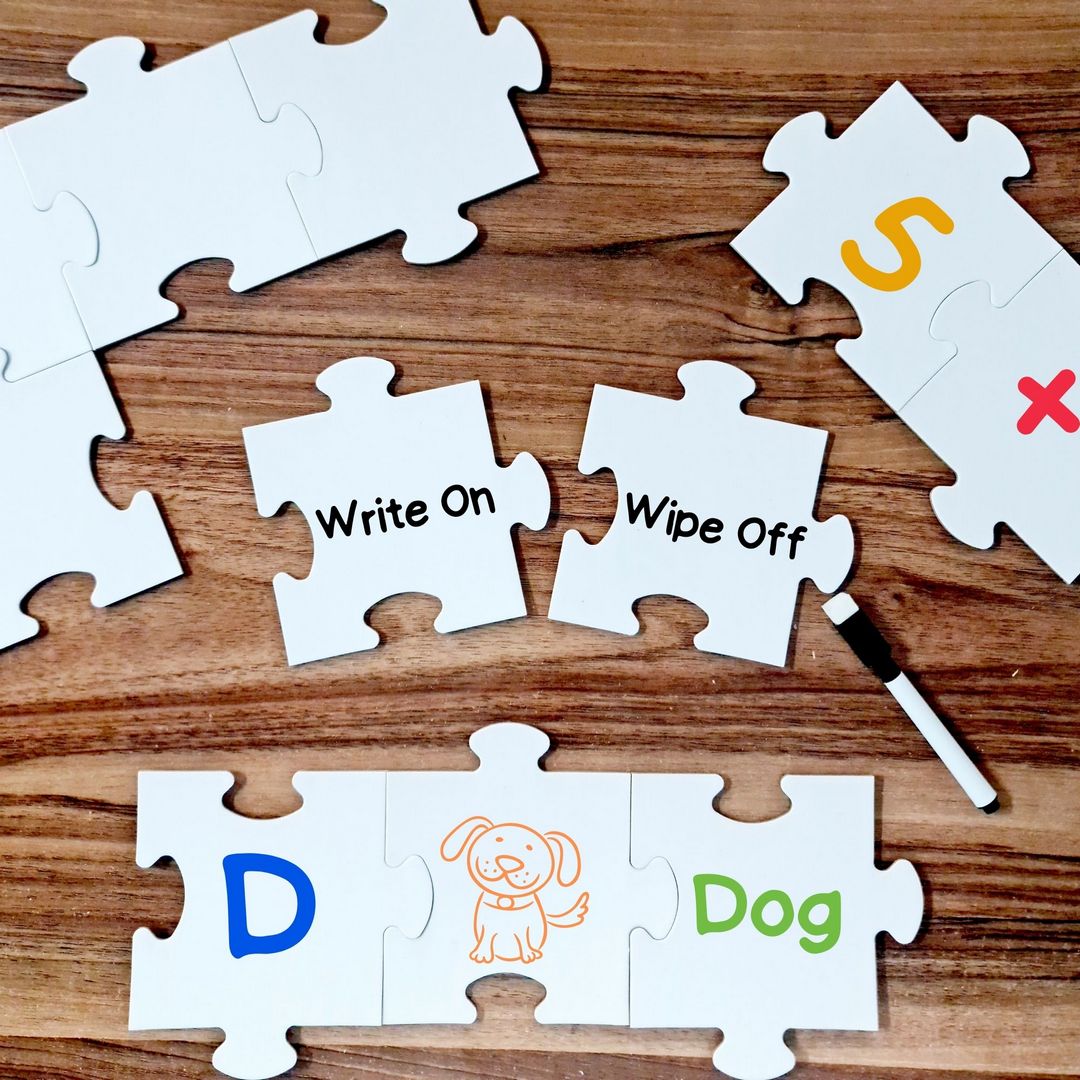 Creativity Puzzle (Write - on / Wipe - off) - Fun Learning Store