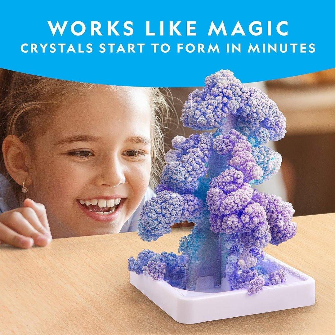 Crystal Forest Kit – Grow 6 Magical Crystal Trees in Just 6 Hours! - Fun Learning Store