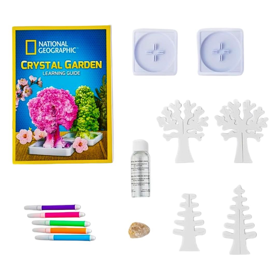 Crystal Garden Kit – Grow Magical Crystals in Your Favorite Colors! - Fun Learning Store