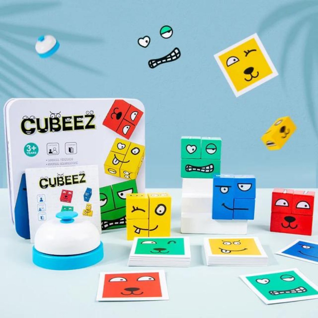 CUBEEZ : Exciting Multiplayer Board Game for Mental Agility and Fun - Fun Learning Store