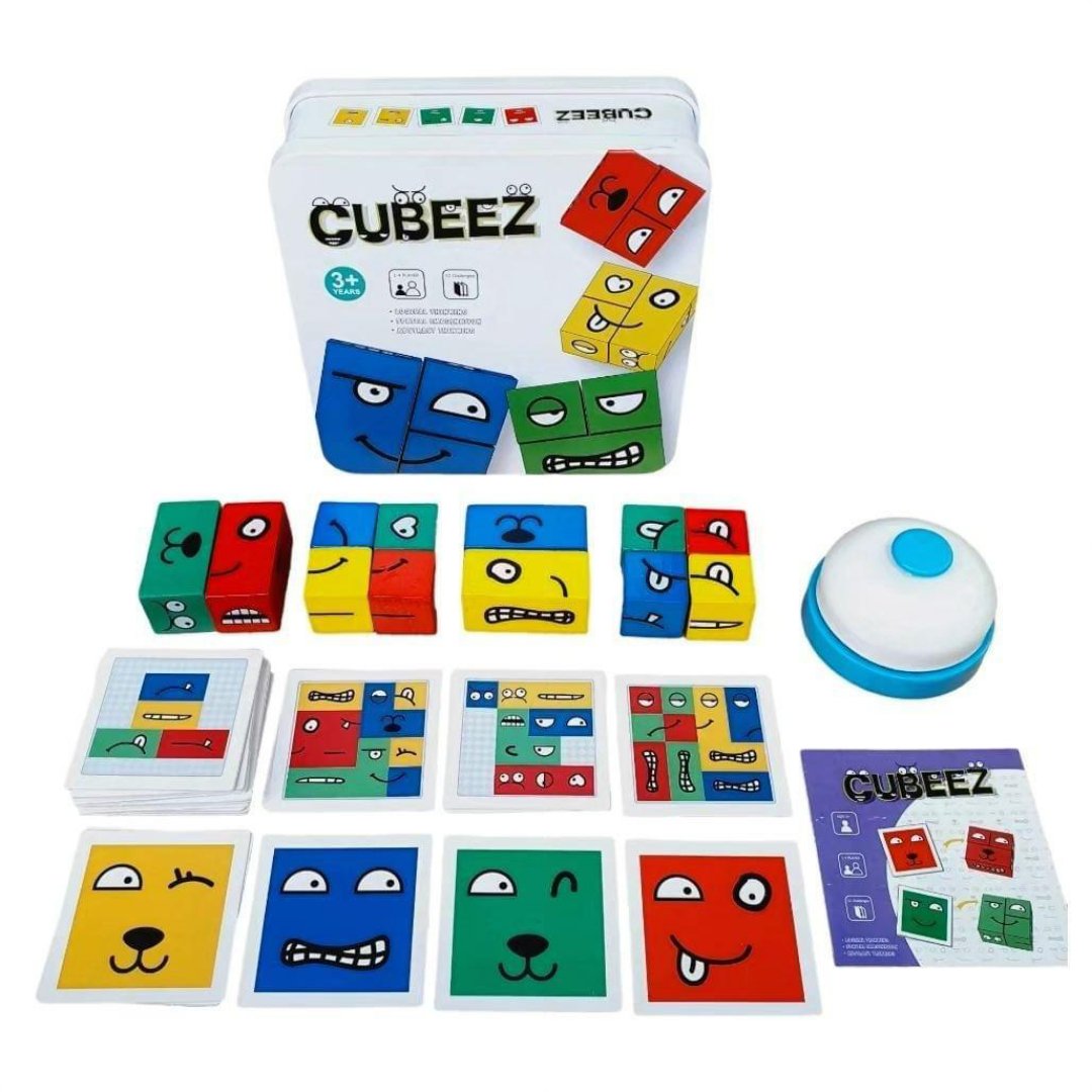 CUBEEZ : Exciting Multiplayer Board Game for Mental Agility and Fun - Fun Learning Store