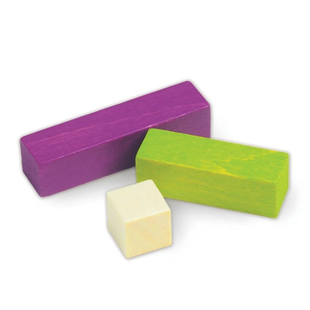 Cuisenaire Rods Introductory Set – Hands-On Wooden Math Learning for Young Minds - Fun Learning Store