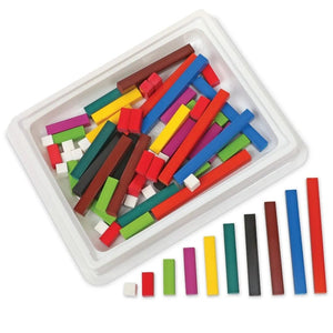 Cuisenaire Rods Introductory Set – Hands-On Wooden Math Learning for Young Minds - Fun Learning Store