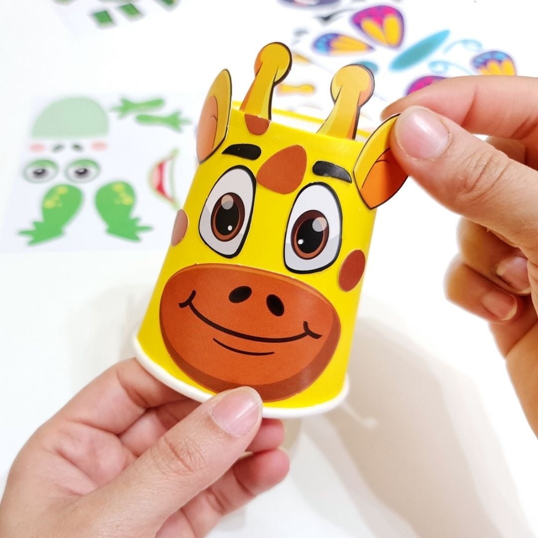 Cups Art Activity Kit For Kids - Fun Learning Store