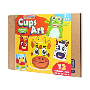 Cups Art Activity Kit For Kids - Fun Learning Store
