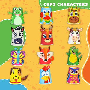 Cups Art Activity Kit For Kids - Fun Learning Store