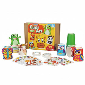 Cups Art Activity Kit For Kids - Fun Learning Store
