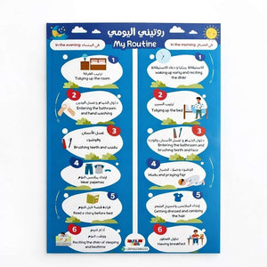 Daily Routine Chart for Kids – Encouraging Responsibility and Fun - Fun Learning Store