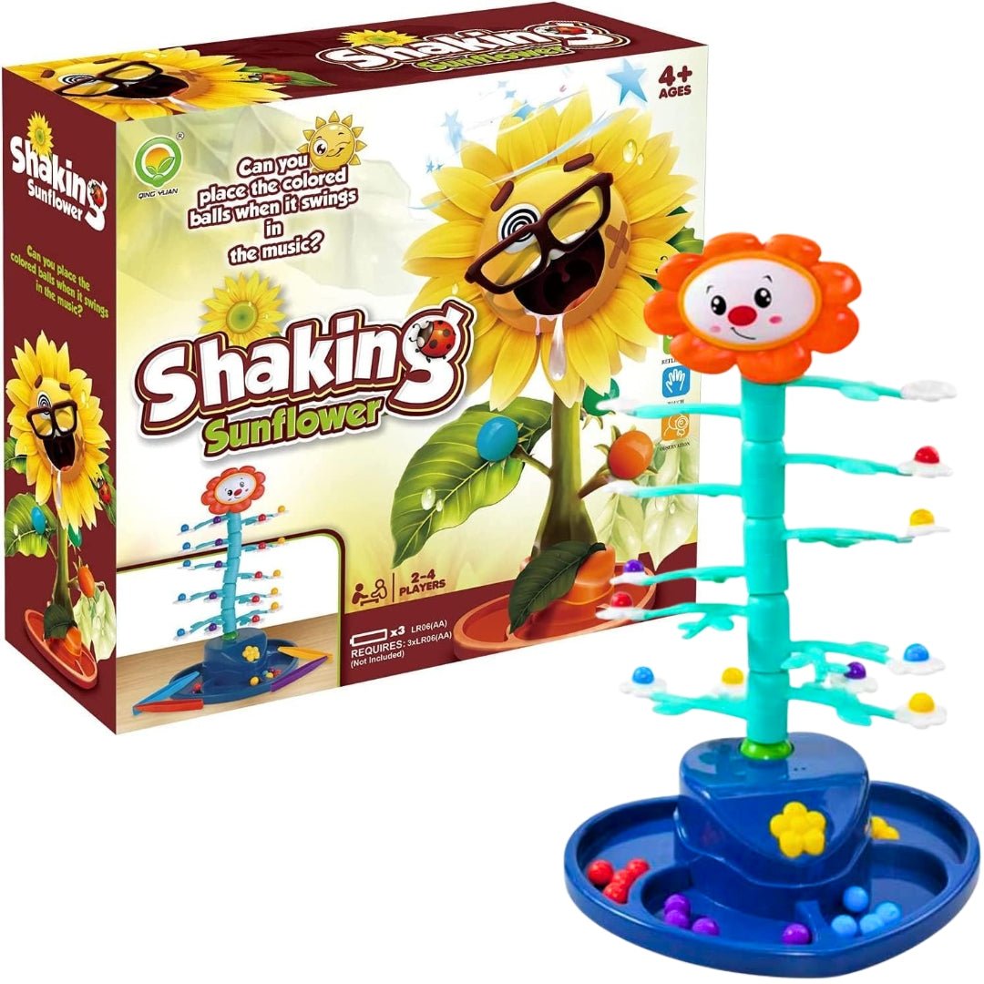 Dancing Shaking Swing Sunflower Electric Toy – Multicolor Fun for Kids! - Fun Learning Store