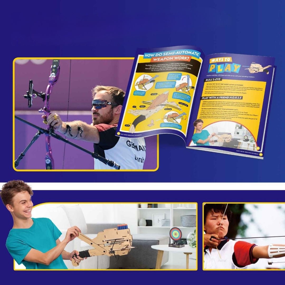 Dart Firing Crossbow – Aim, Fire, and Conquer the Challenge! - Fun Learning Store