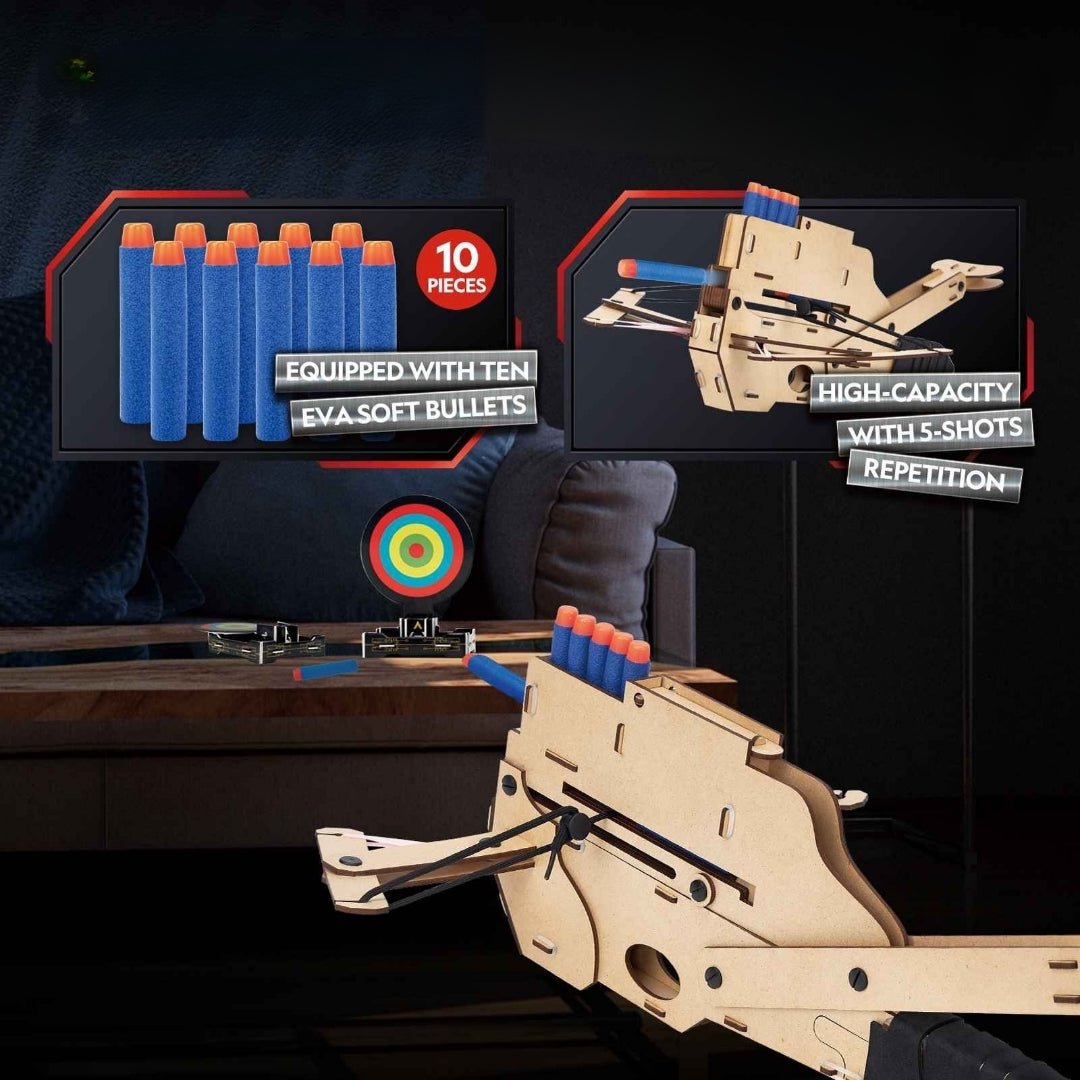Dart Firing Crossbow – Aim, Fire, and Conquer the Challenge! - Fun Learning Store