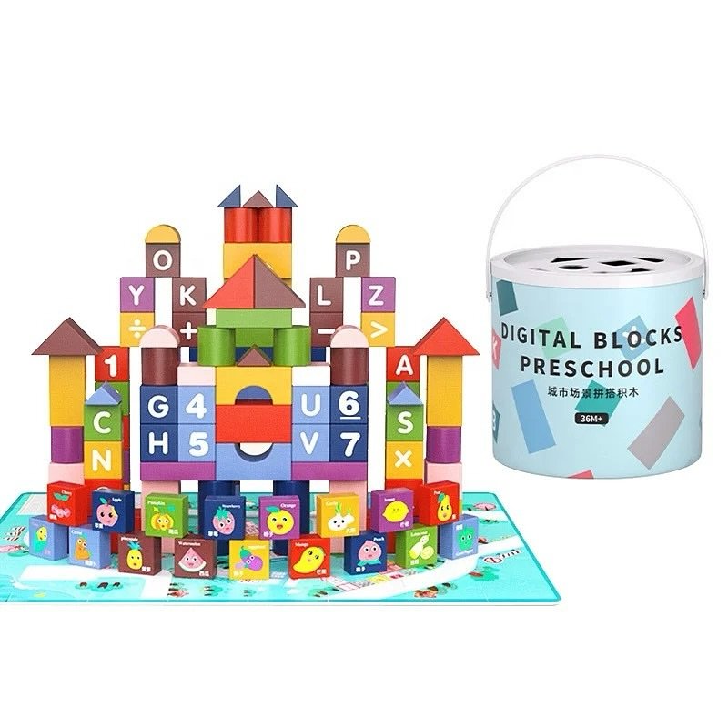 Digital Blocks Preschool Set – Creative Building Blocks for Kids - Fun Learning Store