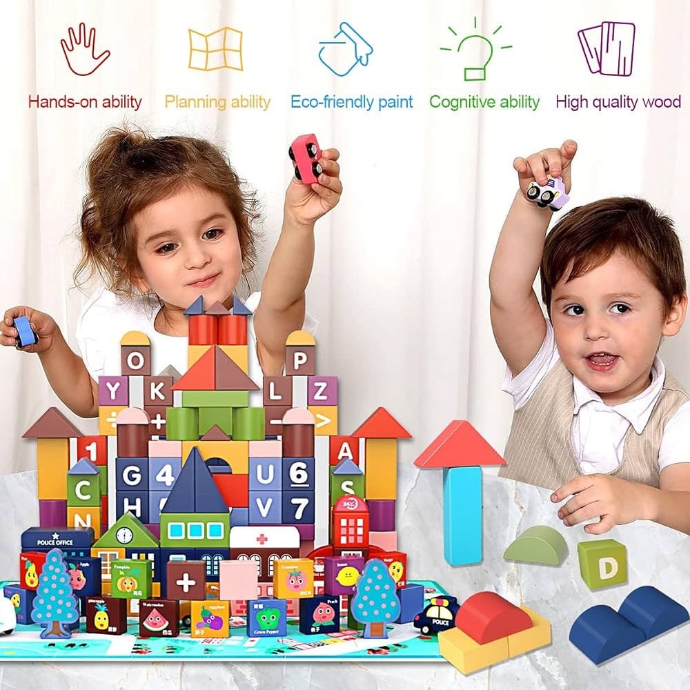 Digital Blocks Preschool Set – Creative Building Blocks for Kids - Fun Learning Store