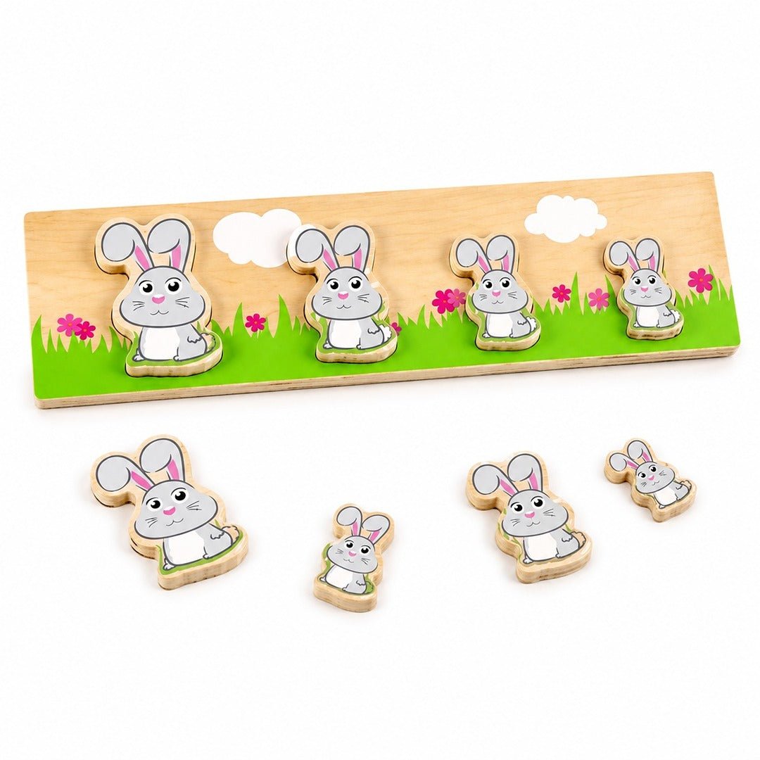 Discover Who's Bigger Puzzle - Rabbit: A Hop into Learning and Logic! - Fun Learning Store