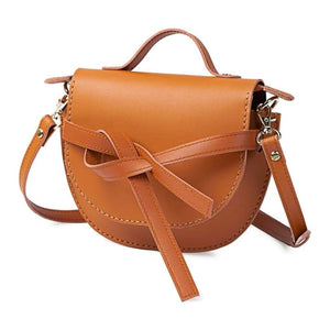 DIY Brown Leather Crossbody Bag Kit – Elegant Flap Design for Girls & Teachers - Fun Learning Store