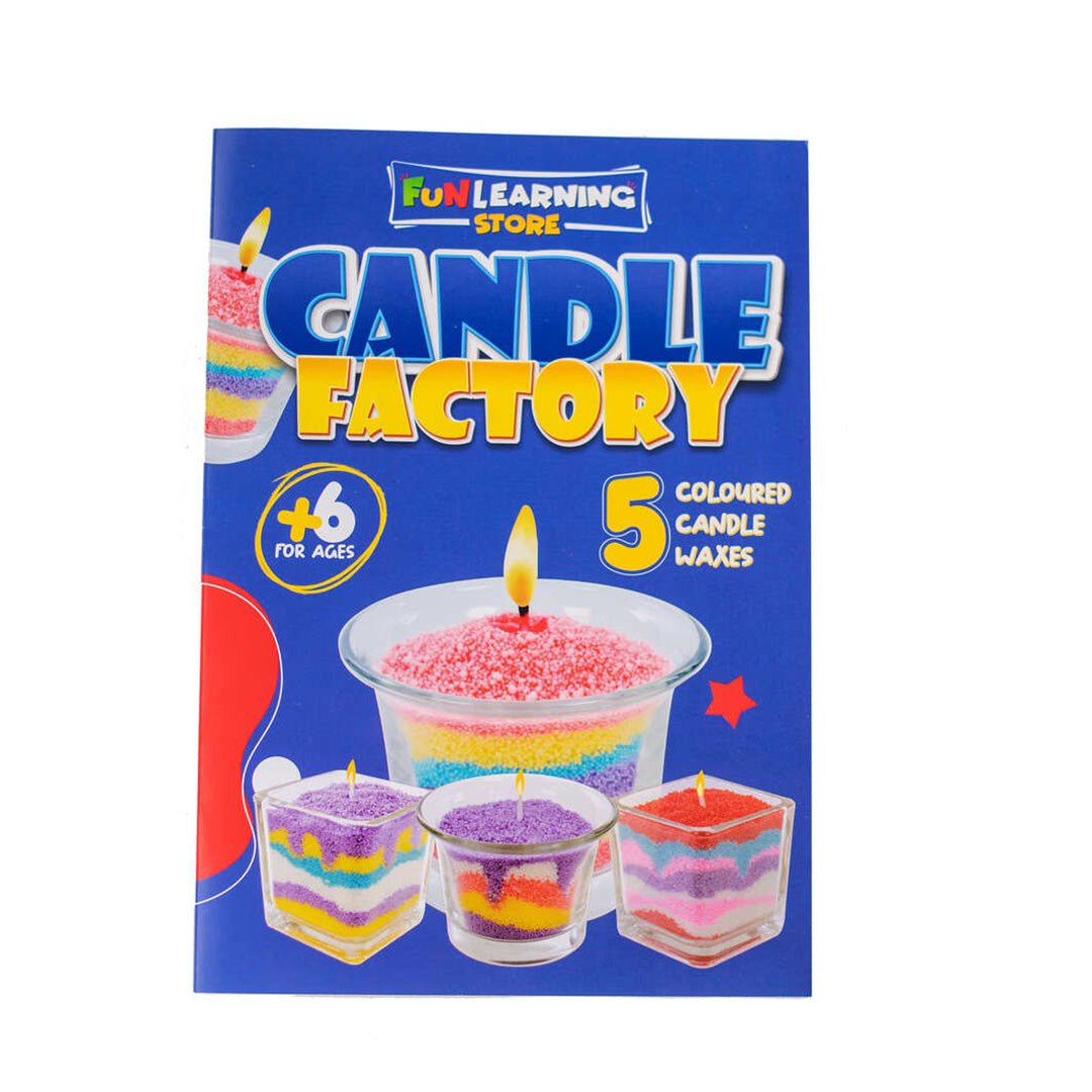 DIY Creative Candle Making Kit for Kids – Fun & Easy Craft Set for Personalized Candles - Fun Learning Store