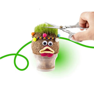 DIY Grass Doll Growing Craft | Eco - Friendly Craft Gift for Kids - Fun Learning Store