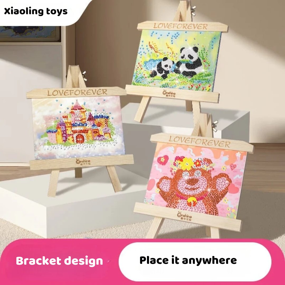 Introducing the Diamond Painting Kit For Kids - Fun Learning Store