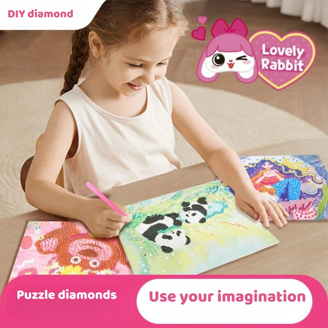 Introducing the Diamond Painting Kit For Kids - Fun Learning Store