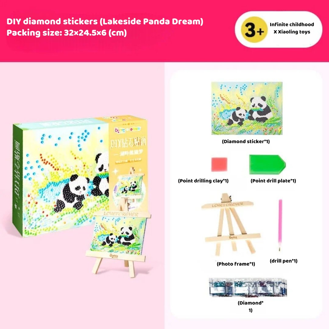 Introducing the Diamond Painting Kit For Kids - Fun Learning Store