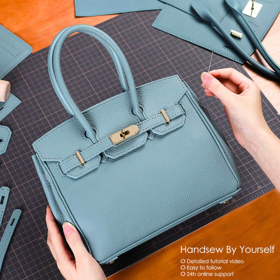 DIY Medium Crossbody Bag Kit – Spacious Design with Short Handle & Secure Front Lock - Fun Learning Store