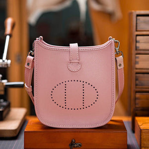 DIY Medium Leatherette Crossbody Bag Kit – Simple Elegance with “H” Detail & QR Assembly Guide - Fun Learning Store