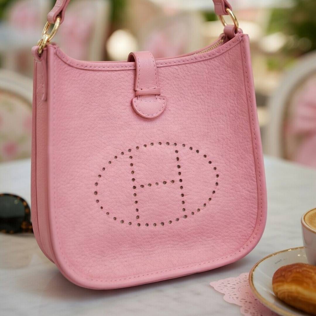 DIY Medium Leatherette Crossbody Bag Kit – Simple Elegance with “H” Detail & QR Assembly Guide - Fun Learning Store