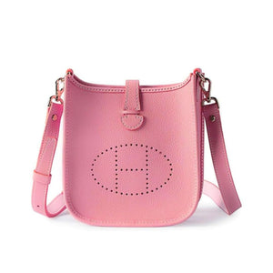 DIY Medium Leatherette Crossbody Bag Kit – Simple Elegance with “H” Detail & QR Assembly Guide - Fun Learning Store