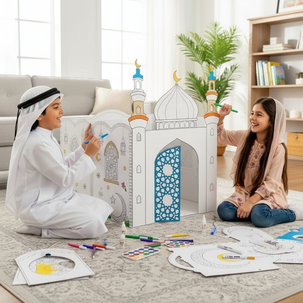 DIY Mosque | Build and Color your Mosque - Fun Learning Store
