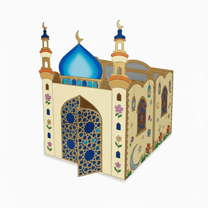 DIY Mosque | Build and Color your Mosque - Fun Learning Store
