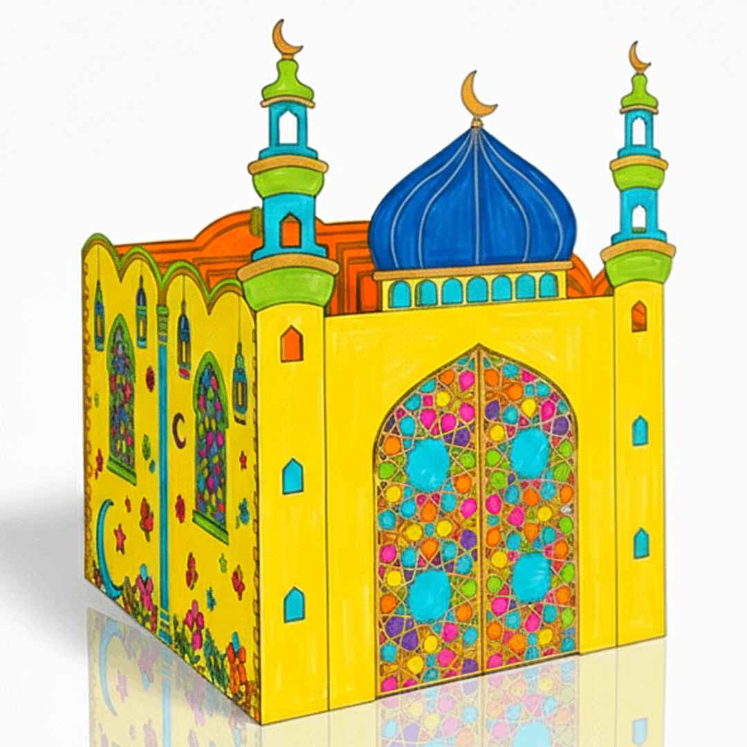 DIY Mosque | Build and Color your Mosque - Fun Learning Store