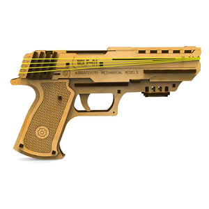 DIY Rubber Band Handgun: STEM Education Wooden Puzzle Toy for Children - Fun Learning Store