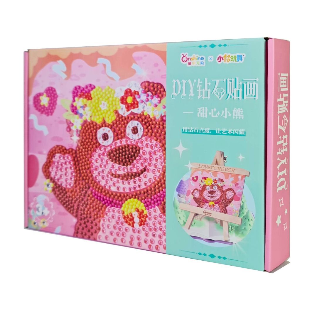 Introducing the Bear Diamond Painting Kit For Kids - Fun Learning Store