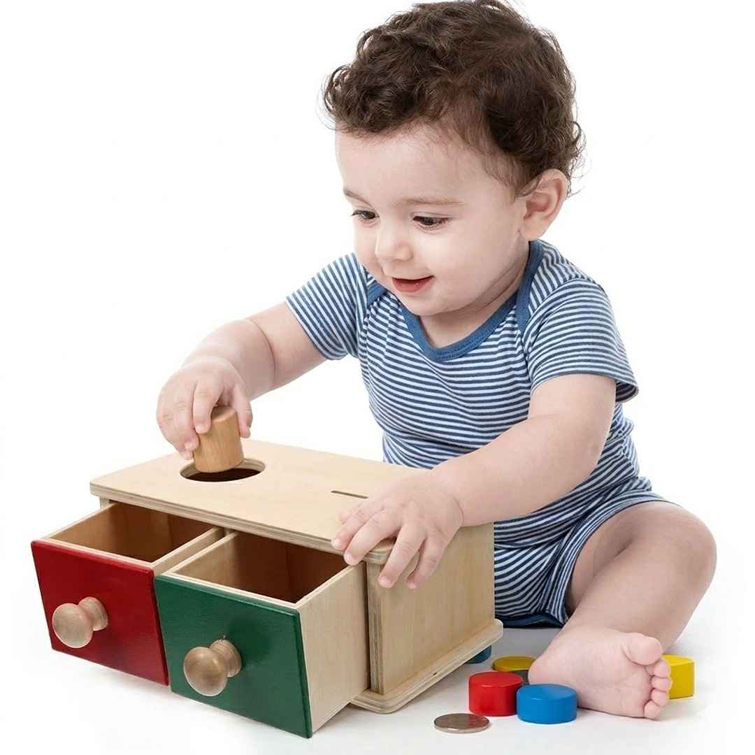 Double Ball Drawer Toy – Develop Matching and Motor Skills - Fun Learning Store