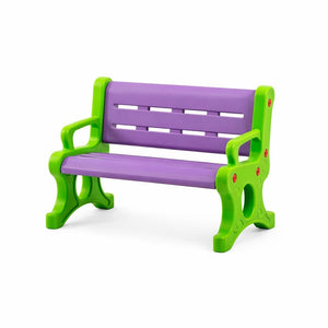Double Fun Kids' Plastic Chair: The Perfect Shared Seat for Little Friends! - Fun Learning Store