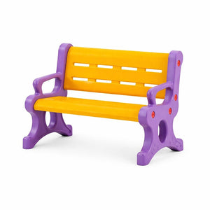 Double Fun Kids' Plastic Chair: The Perfect Shared Seat for Little Friends! - Fun Learning Store