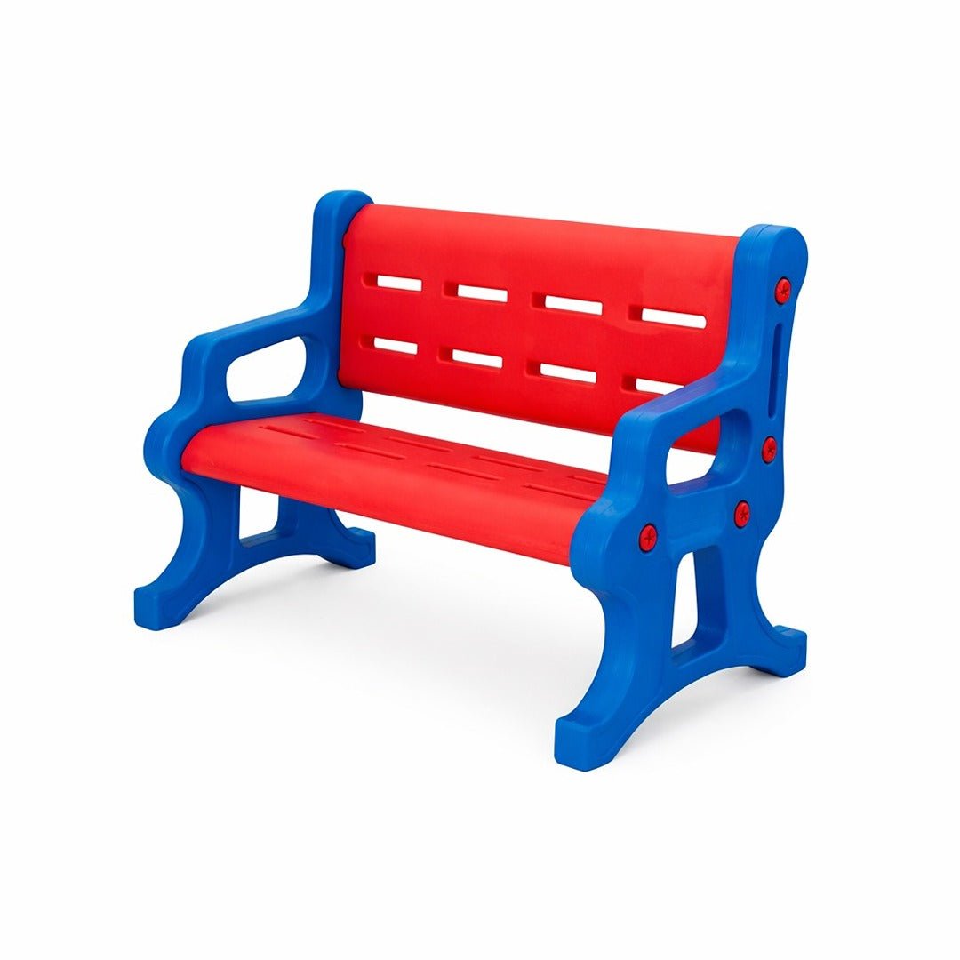 Double Fun Kids' Plastic Chair: The Perfect Shared Seat for Little Friends! - Fun Learning Store