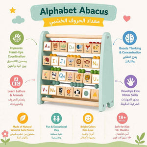Double Sided Abacus – Fun Learning Toy for Numbers & Letters - Fun Learning Store
