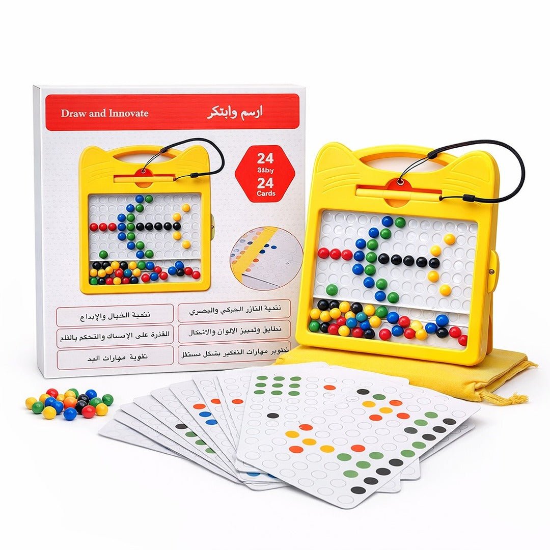 Draw & Innovate Set: 24 Cards for Enhancing Motor Skills and Creativity in Kids - Fun Learning Store