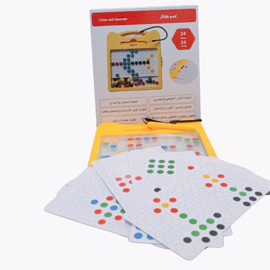 Draw & Innovate Set: 24 Cards for Enhancing Motor Skills and Creativity in Kids - Fun Learning Store